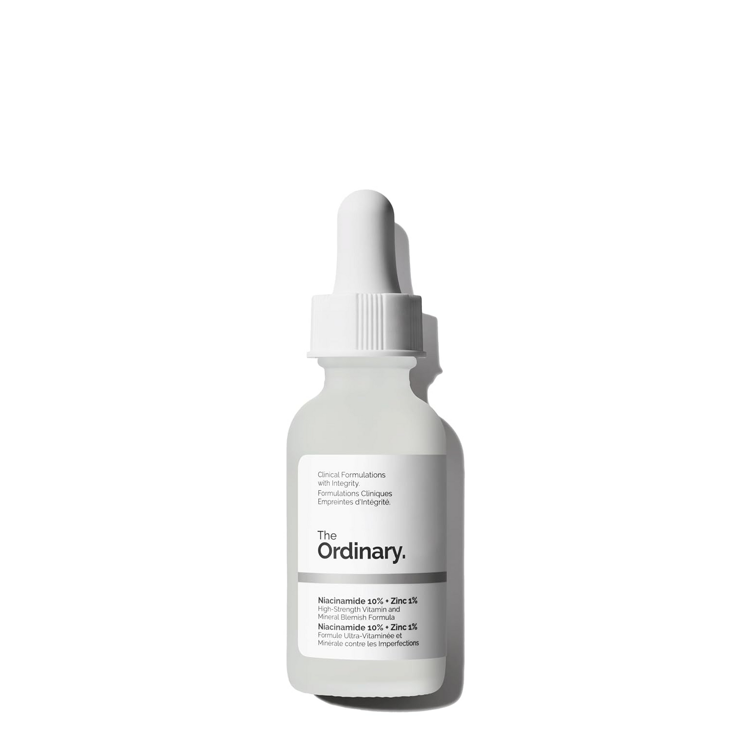 The Ordinary Niacinamide 10% + Zinc 1%, Smoothing Serum for Blemish-Prone Skin (Pack of 2)