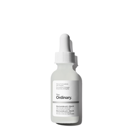 The Ordinary Niacinamide 10% + Zinc 1%, Smoothing Serum for Blemish-Prone Skin (Pack of 2)